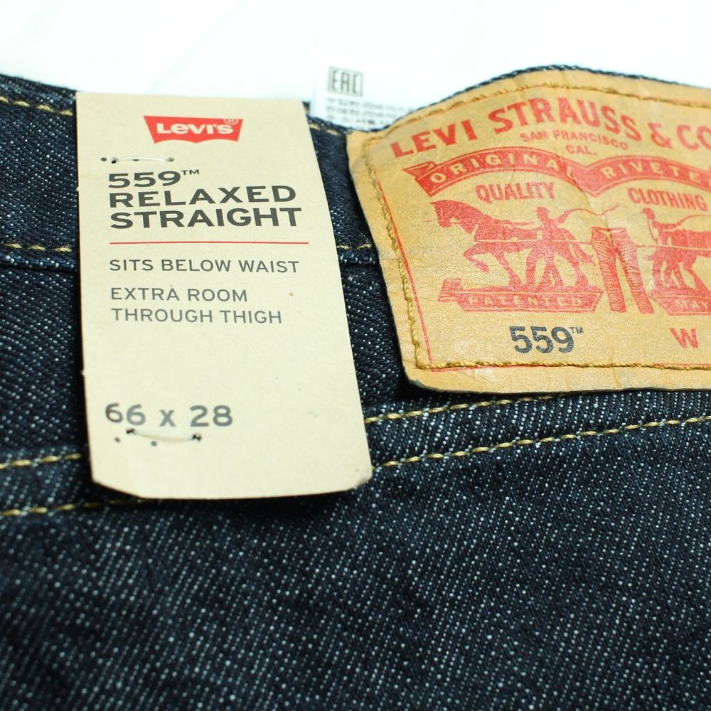 Gentlemen Relaxed Straight Jeans Size 66 x 28 - Picture 5 of 7